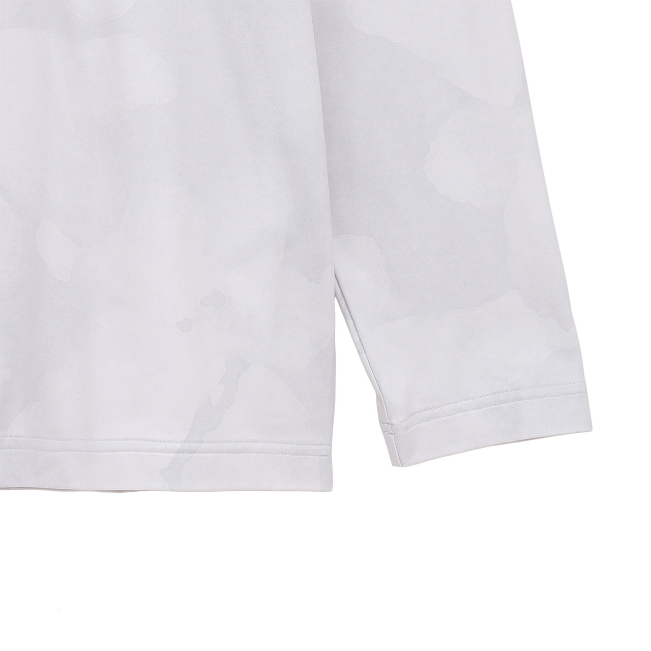 A17526 サイト 20AW メッセージプリント モックネックロンT 黒 3