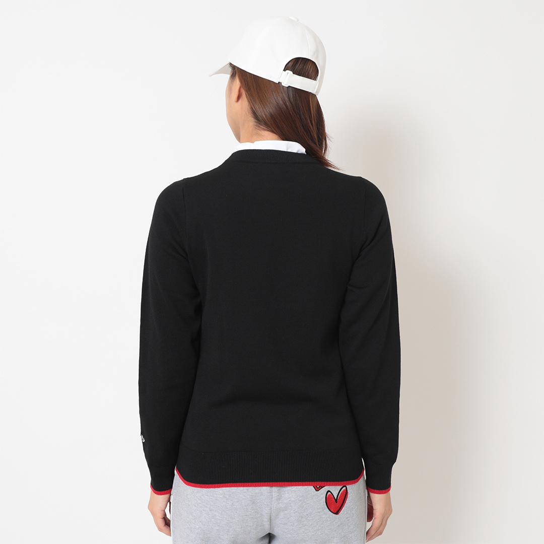 オマケ追加☆新品☆キャロウェイ☆レディース☆カシミヤ100%セーター オンライン限定】ラブキャロウェイ長袖セーター (WOMENS)