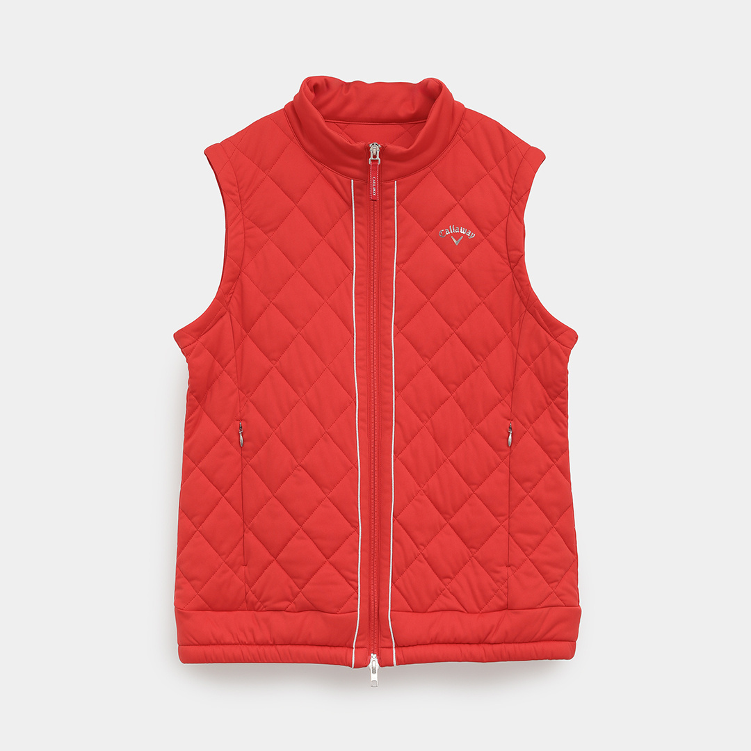 スターストレッチ袖取り外し中綿ブルゾン (WOMENS)