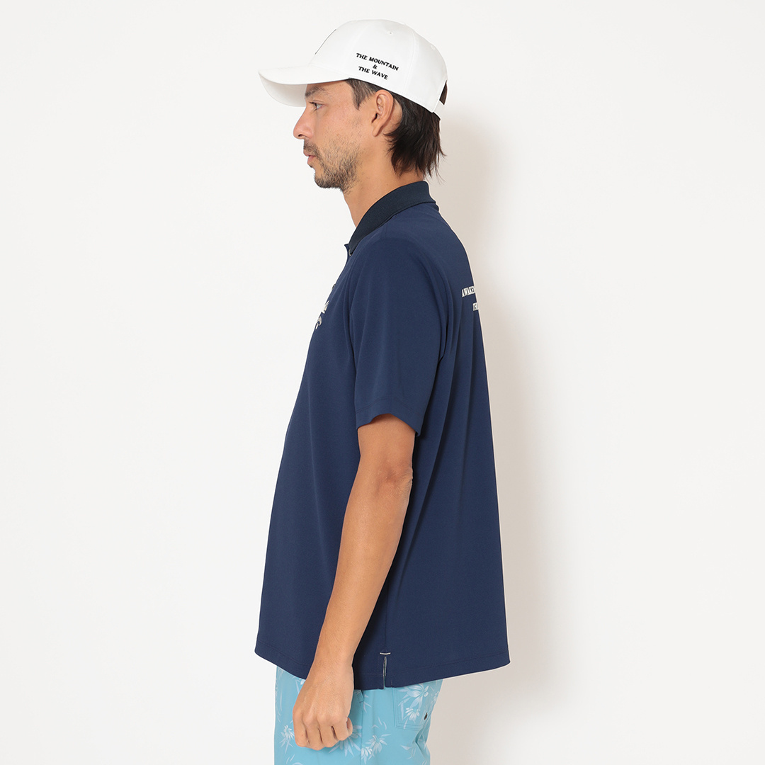 QUIKSILVERコラボ/バックロゴ半袖ポロシャツ (MENS)