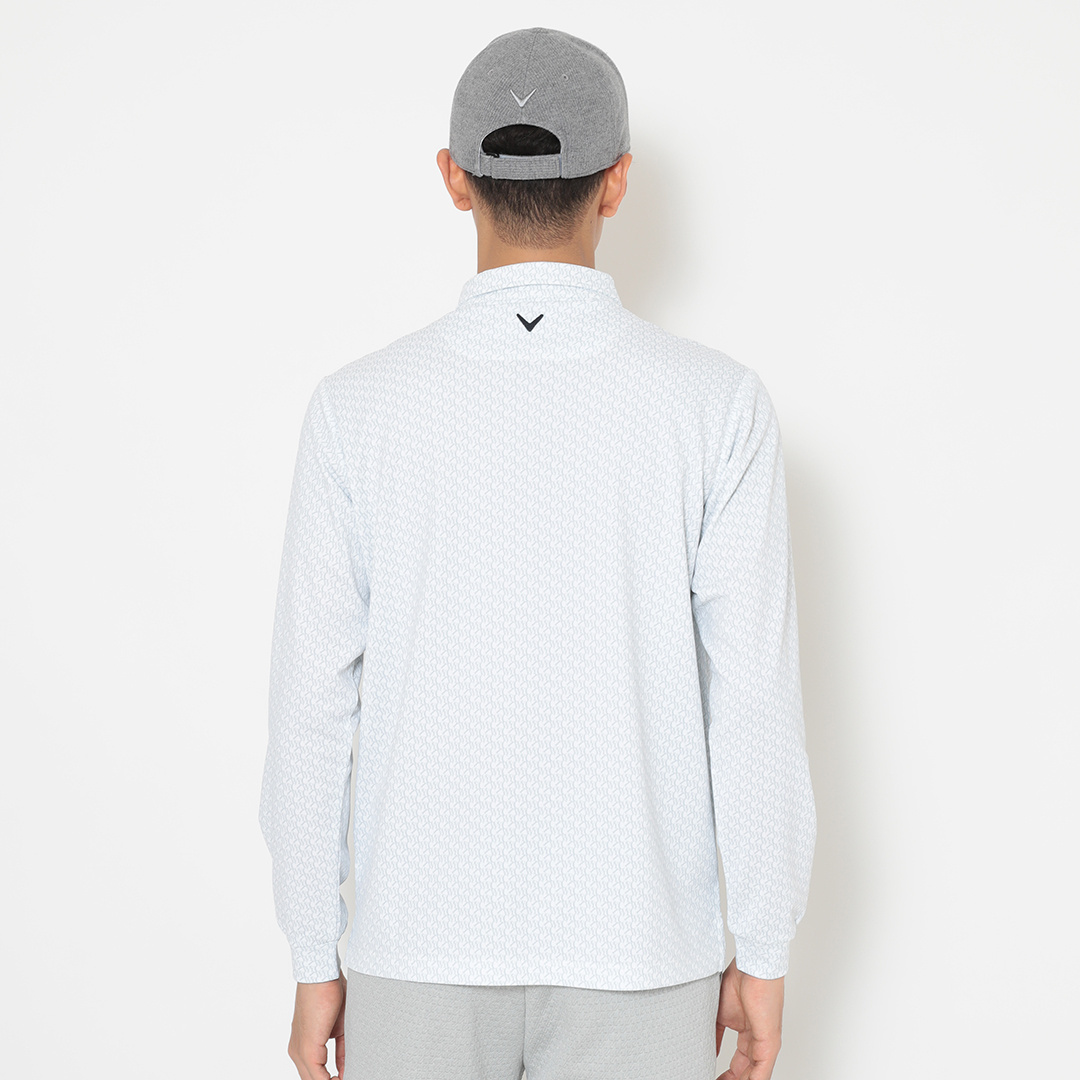 ロゴプリントオニカノコ長袖シャツ (MENS)