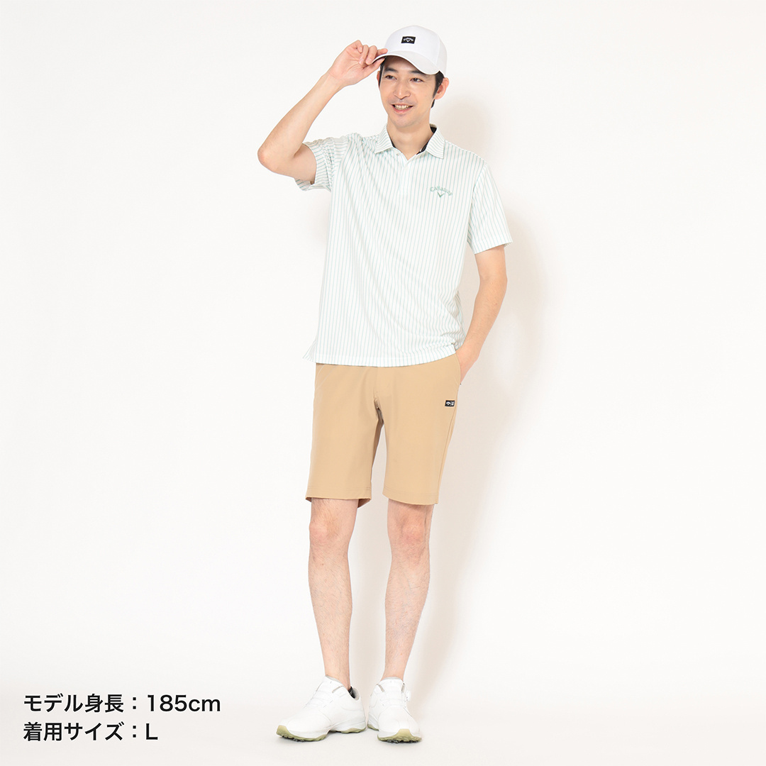 ナイロンストレッチイージーショートパンツ (MENS)