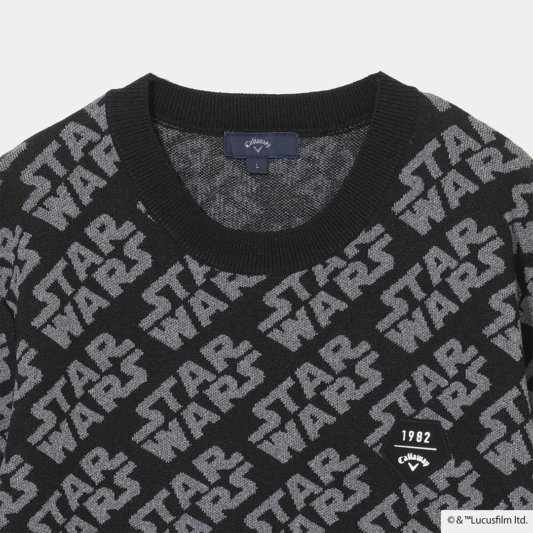 オンライン限定】スター・ウォーズ/ジャカードクルーネック