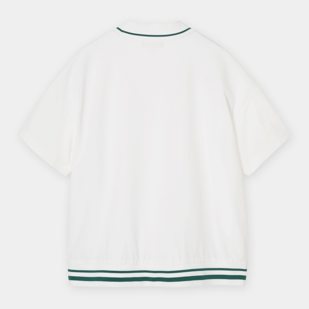 ドットエア×裏クールカノコモックネックシャツ (WOMENS)