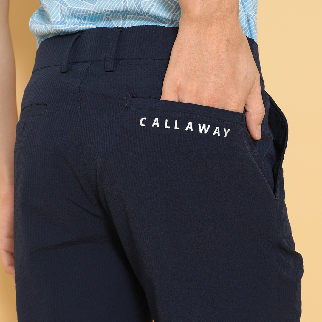 2WAYストレッチシアサッカーショートパンツ (MENS)