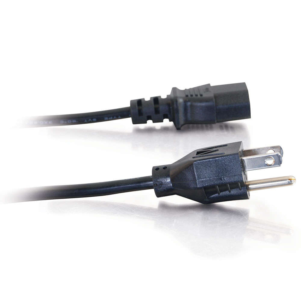 18 AWG Shielded Universal Power Cord(NEMA 5-15P to IEC320C13)