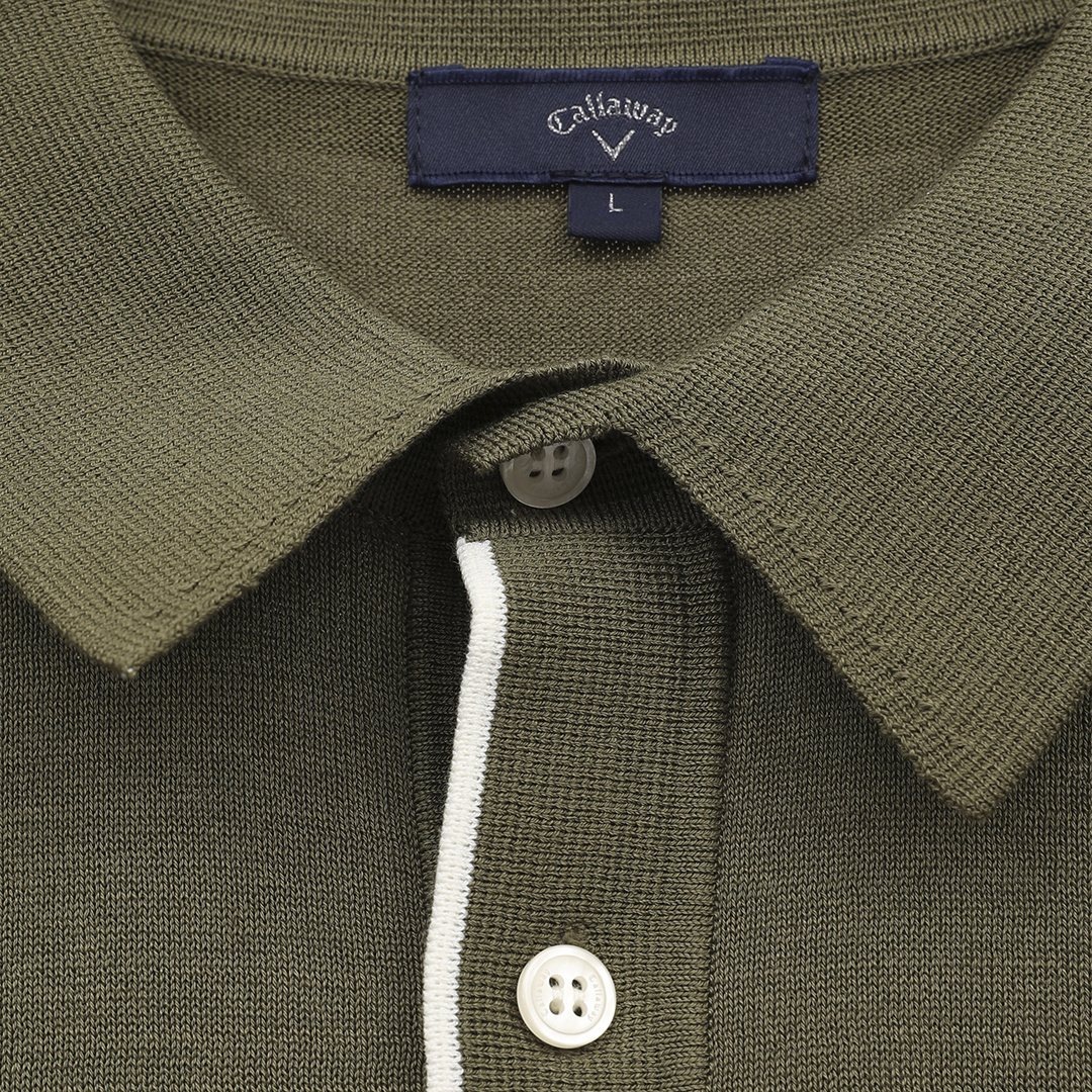 半袖ニットポロシャツ ※4Lサイズあり (MENS)