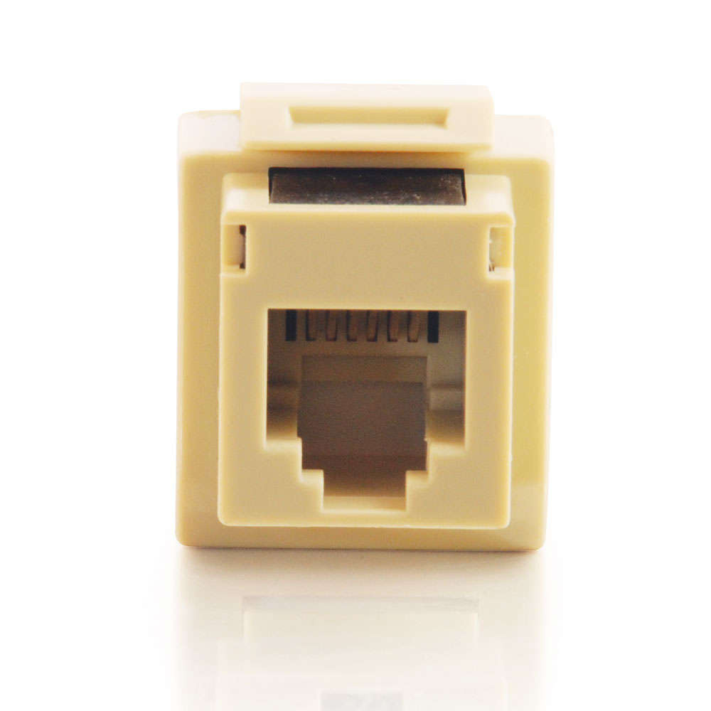 Cat3 RJ11/RJ12 Keystone Jack