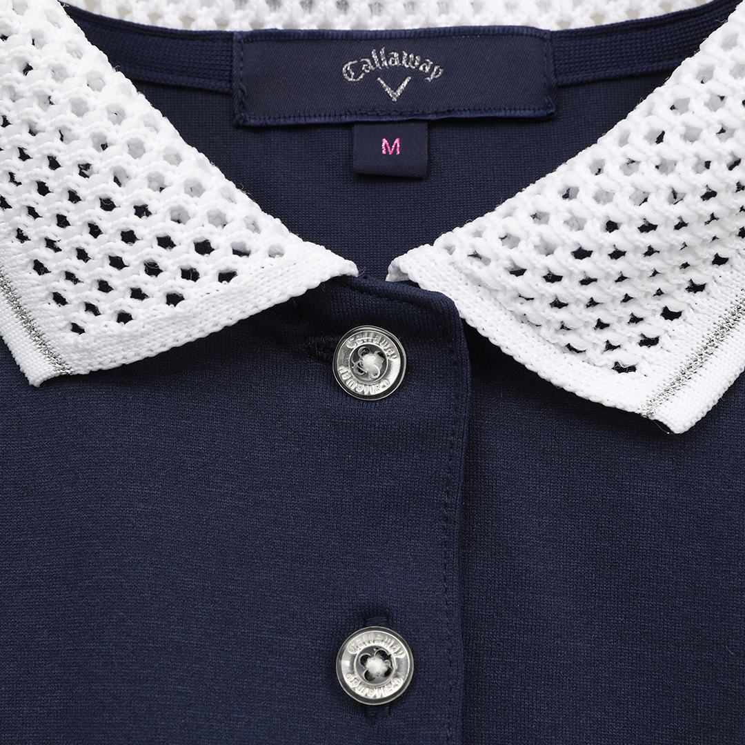 3℃裏クールフレンチスリーブポロシャツ (WOMENS)