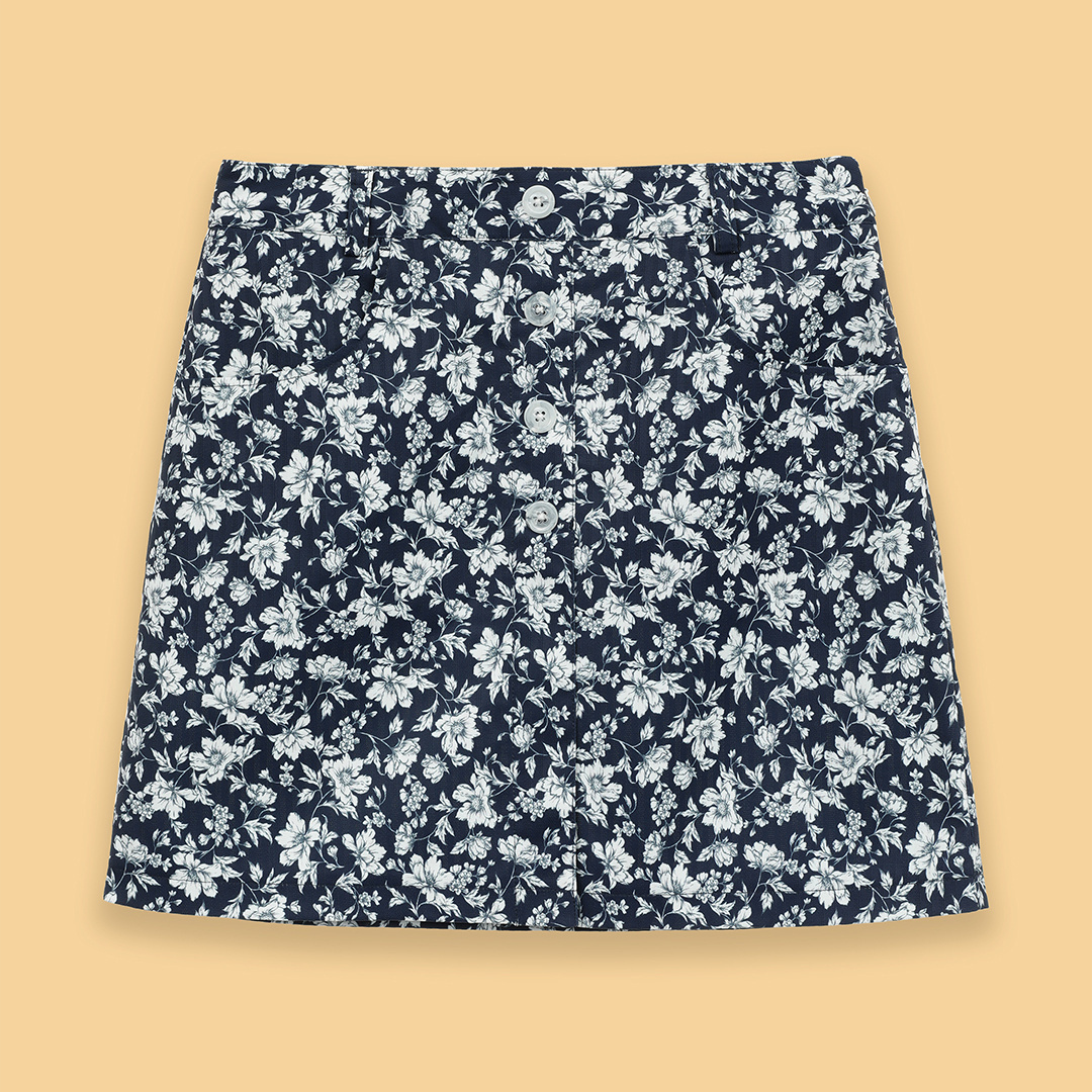 フラワープリントスカート (WOMENS)