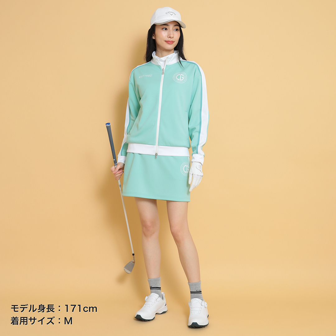 ダブルニットトラックジャケット (WOMENS)