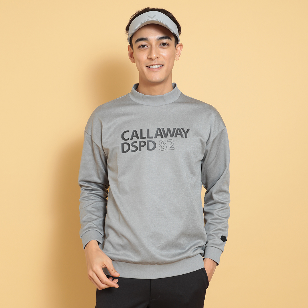 ダブルニットモックネックスウェット (MENS)