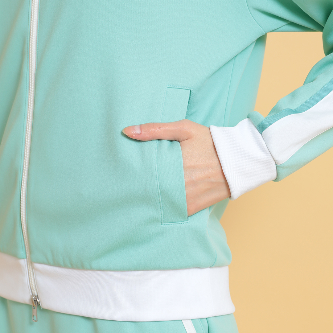 ダブルニットトラックジャケット (WOMENS)