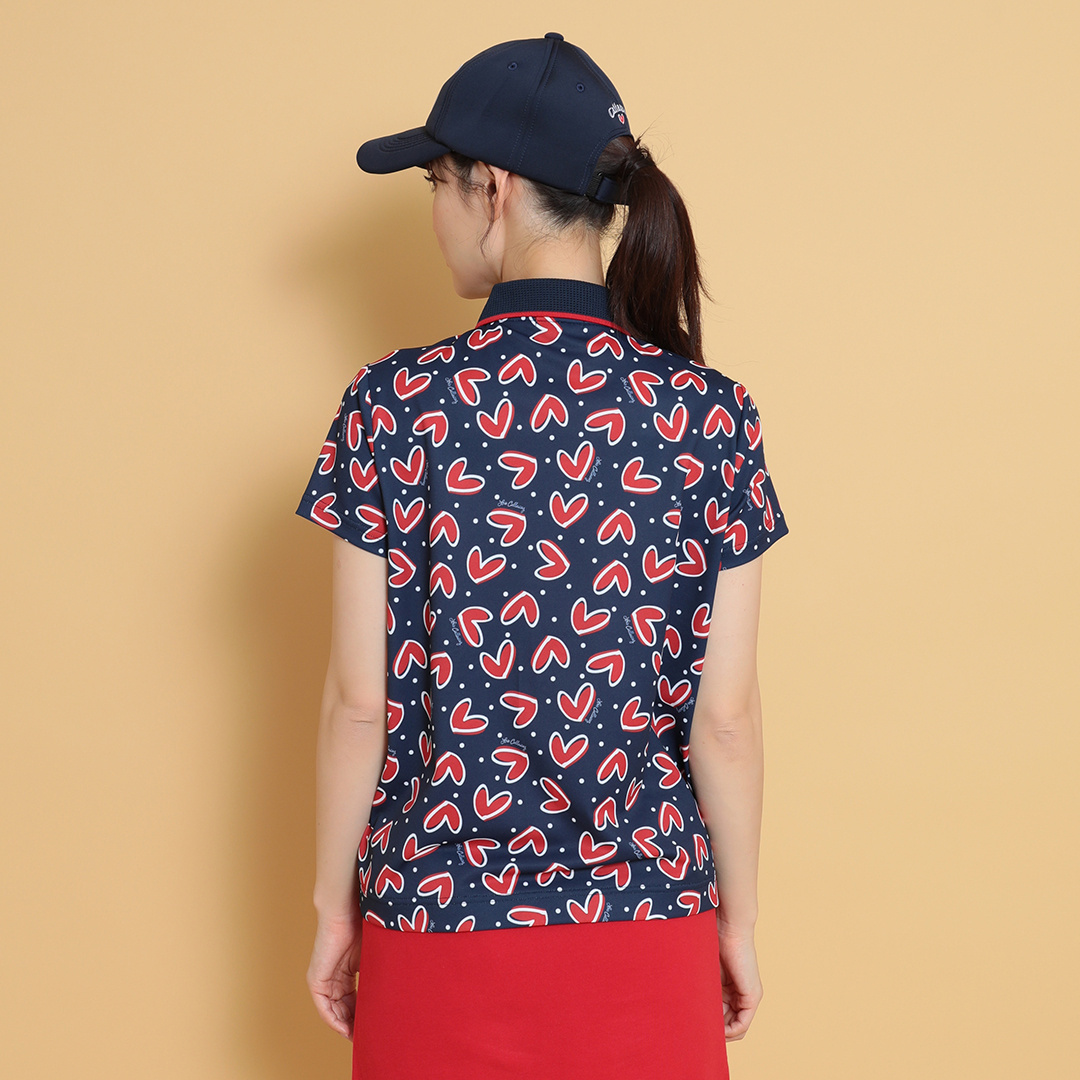 ラブキャロウェイ半袖ポロシャツ (WOMENS)