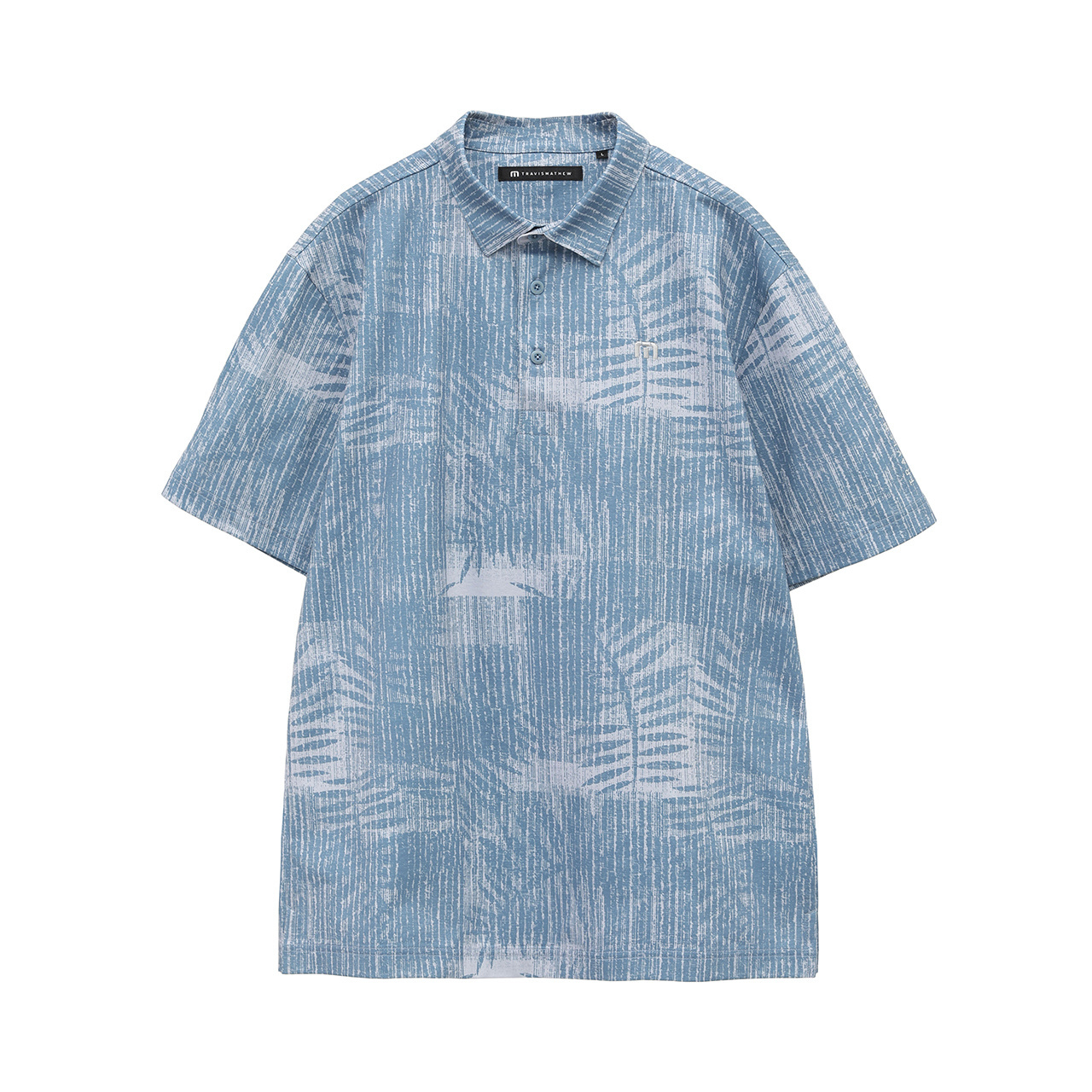 石川遼プロ着用】リーフプリント 半袖ポロ(MENS)
