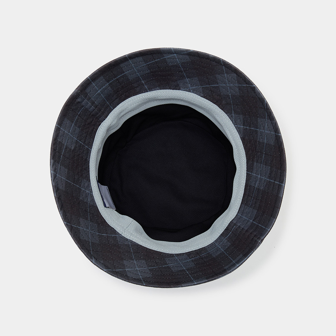 チェックプリントハット (MENS)