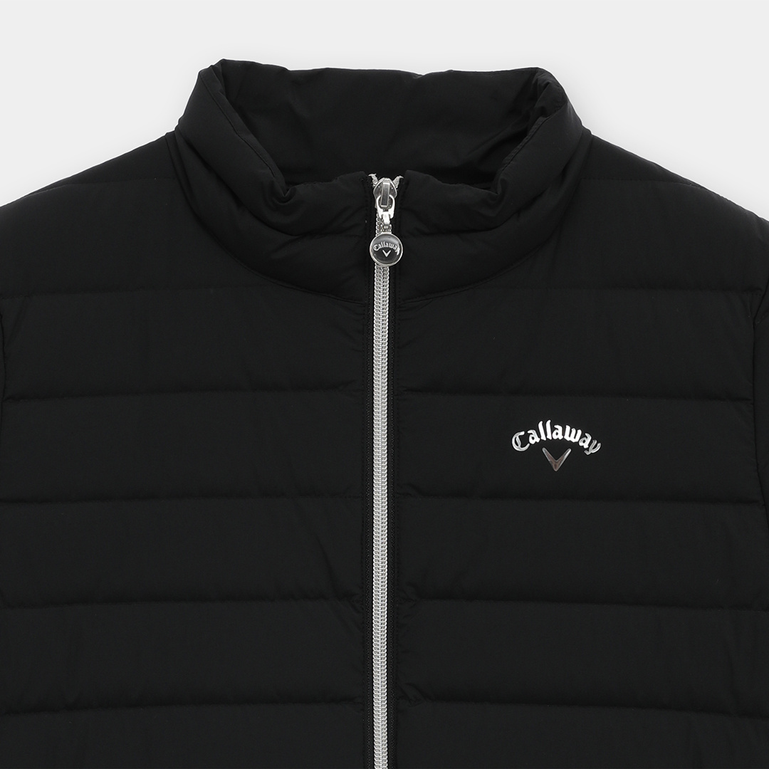 半袖フルジップダウンブルゾン (WOMENS)