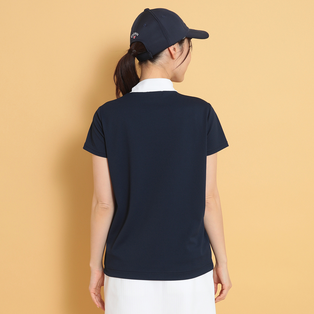 クラブハウス　キャロウェイ　モックネック T Callaway＋CLUBHAUS MockNeck Shirts 2025 (MENS)