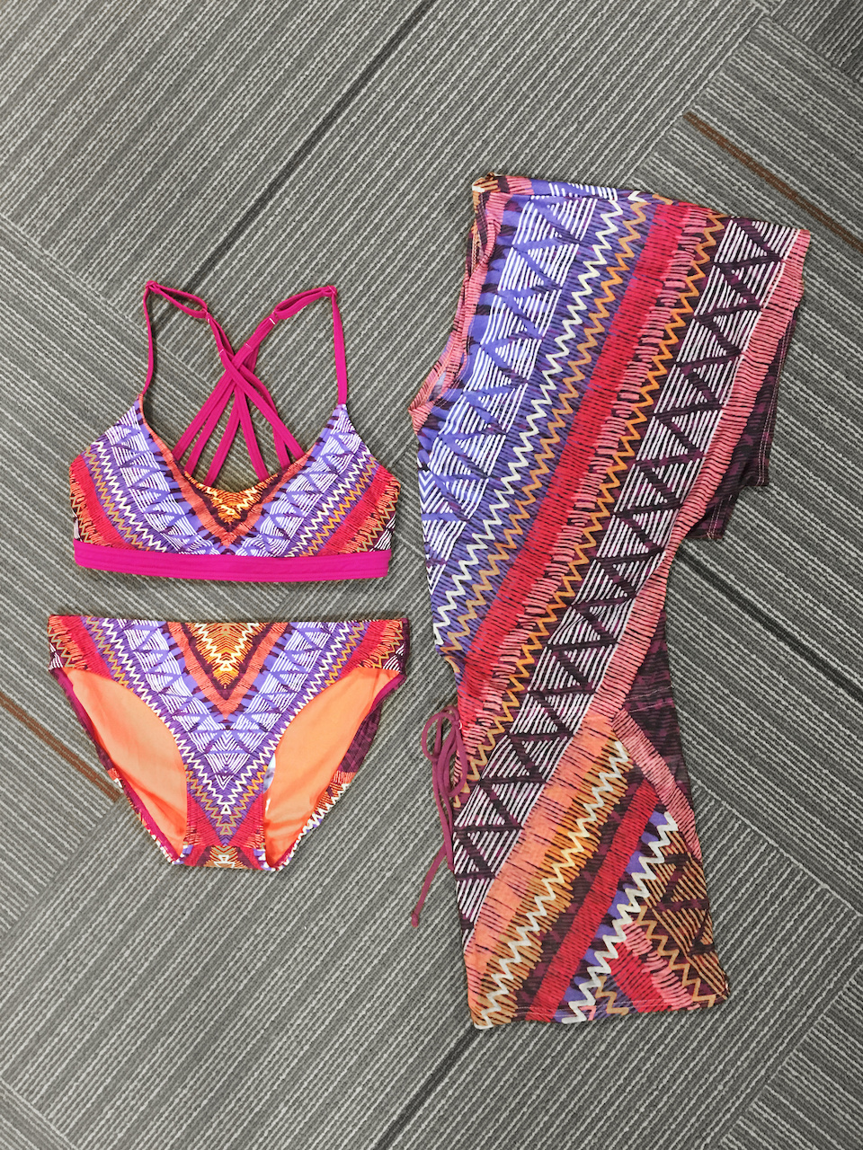 From Alabama Outdoors: Prana rich fuchsia crya top, $59; Prana rich fuchsia lani bottom, $45; Prana rich fuchsia panama cover-up, $65 From Alabama Outdoors: Prana rich fuchsia crya top, $59; Prana rich fuchsia lani bottom, $45; Prana rich fuchsia panama cover-up, $65