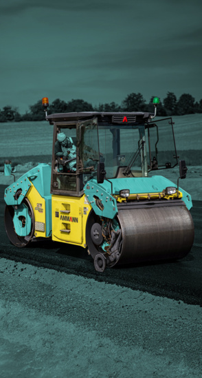 Ammann Tandem Rollers - The ultimate benefit of operator comfort