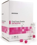 Oral Foam Swabsticks Untreated
