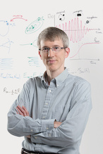 Peter Shawhan, University of Maryland associate professor of physics and a LIGO principal investigator. Photo: John T. Consoli / University of Maryland. (Click image to download hi-res version.)