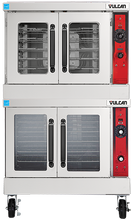 Stacked Vulcan Convection Ovens
