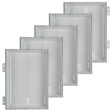 20-inch Plastic Enclosure, No Cover, 5-Pack