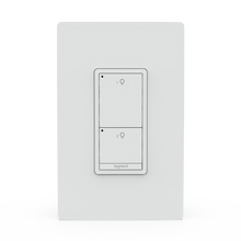 Wattstopper PLUS Wireless Slim Switch, 2B 0R, White