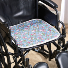 CareFor Chair Pad Floral, 18in x 18in