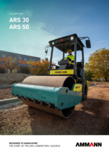 Ammann Single Drum Rollers - Performance on any jobsite
