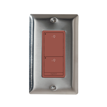 Wattstopper PLUS Wired Standard Switch, 2B 0R, Red