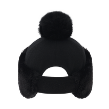 여성 니트워머 세트 방울 볼캡