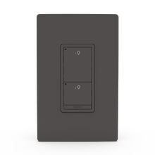 Wattstopper PLUS Wireless Slim Switch, 2B 0R, Brown
