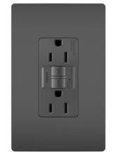 radiant® 15A Tamper-Resistant AFCI Receptacle, Black