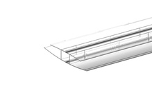 Splice- Panel- 3 in W X 4 ft L Qty 1