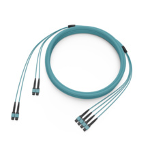 CORE MPO-12 Trunk, MPO MM Non-Pinned to MPO MM Non-Pinned, 250UM uDist OFNP 3.0mm, 48F, OM4 Multimode, 50 Feet