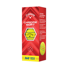 크롬소프트 360 트리플트랙 옐로우