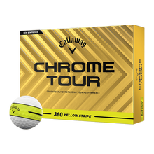 크롬 투어 360 스트라이프 옐로우