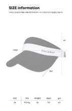 우먼스 스프링스 여성 바이저