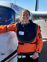 Research biologist Megan Ferguson