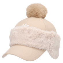 여성 울 워머 폼 세트 볼캡