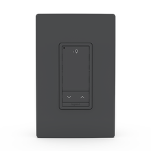 Wattstopper PLUS Wired Standard Switch, 1B 1R, Black