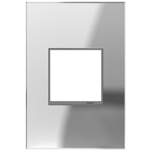 adorne® Mirror One-Gang Screwless Wall Plate adorne® Mirror One-Gang Screwless Wall Plate