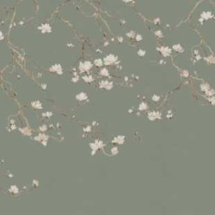 Blossom in Taupe on Manila Hemp | Phillip Jeffries