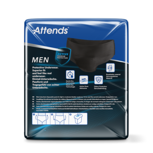 Attends Men Sous-Vêtements pour Homme 3 M