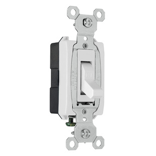 Hard Use Specification Grade Switch, White