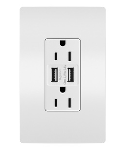 radiant® 15A Tamper-Resistant USB Outlet radiant® 15A Tamper-Resistant USB Outlet