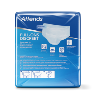 Attends Pull-Ons Discreet Underwear 3 L