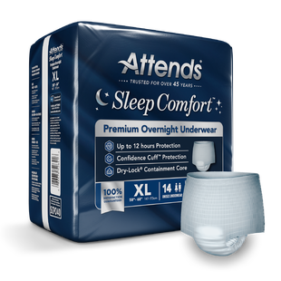 Attends Sleep Comfort™ Premium Overnight Underwear